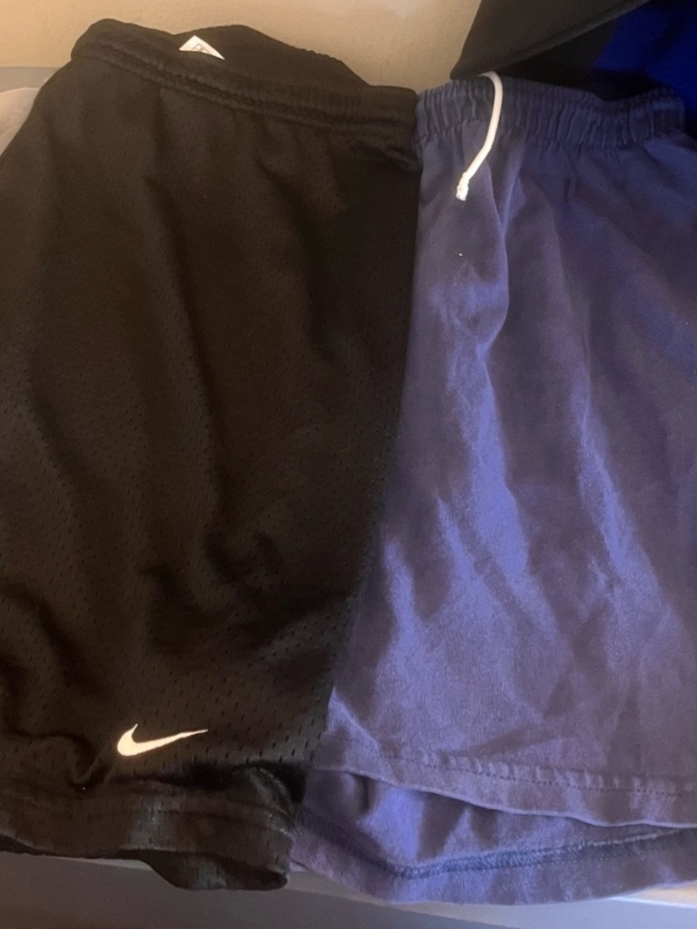 youth xl 2 nike vintage 90s / y2k silver tag shorts bundle b5 fit mens small sm